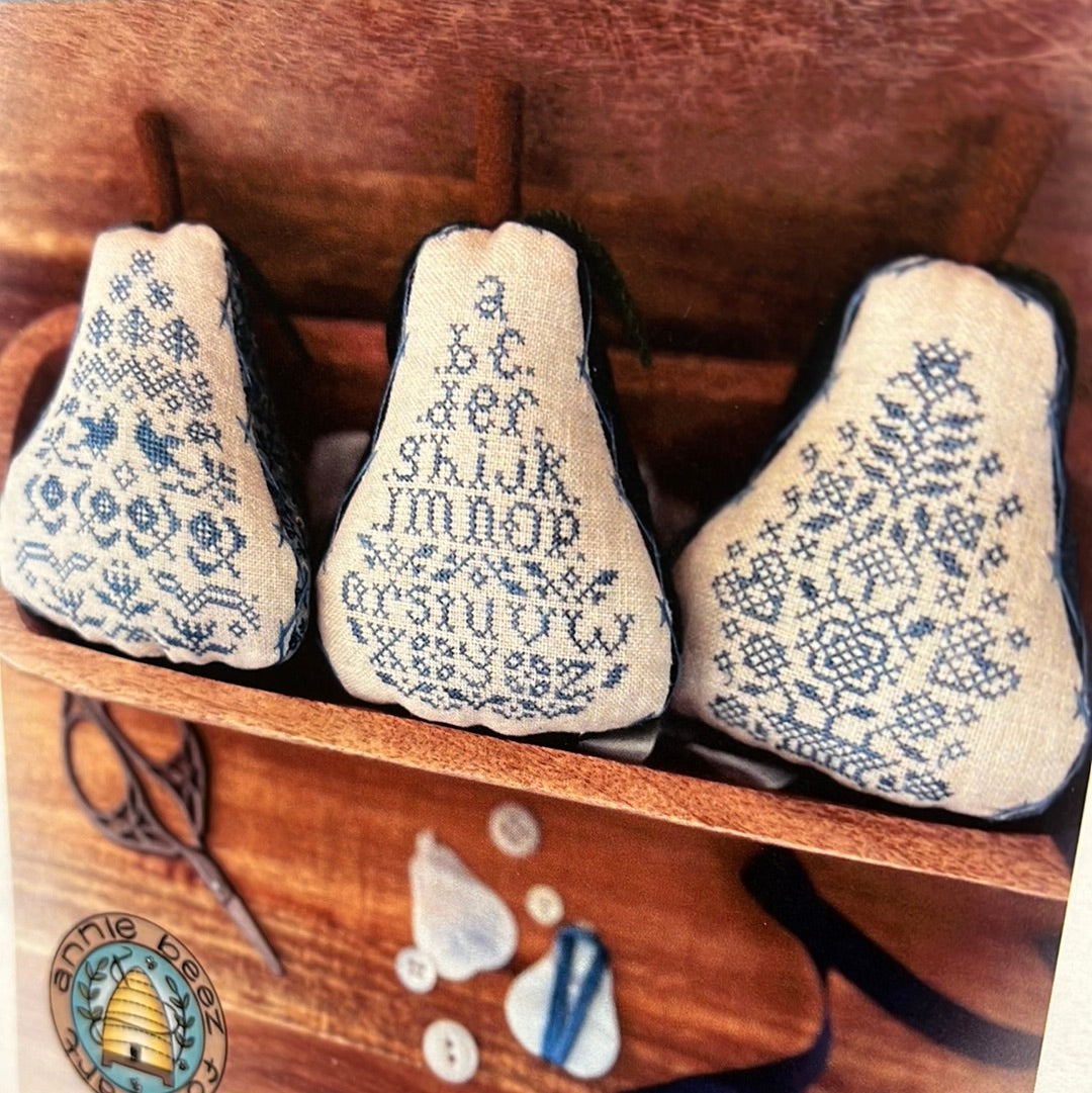 Pattern, CS, BLUEWORK PEARS