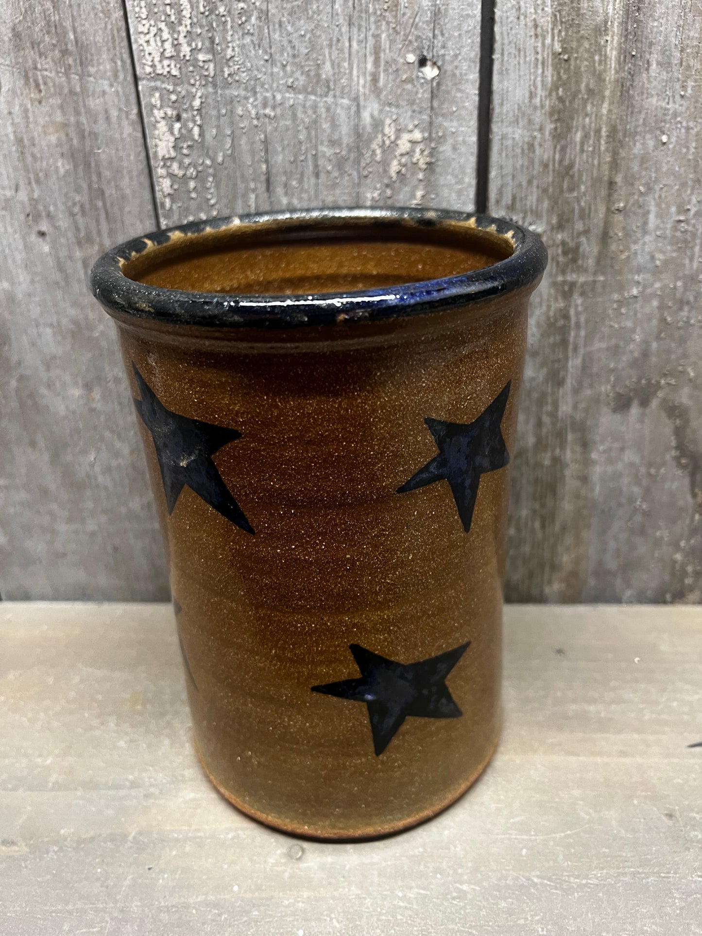 Spoon Crock, X Large, STARS