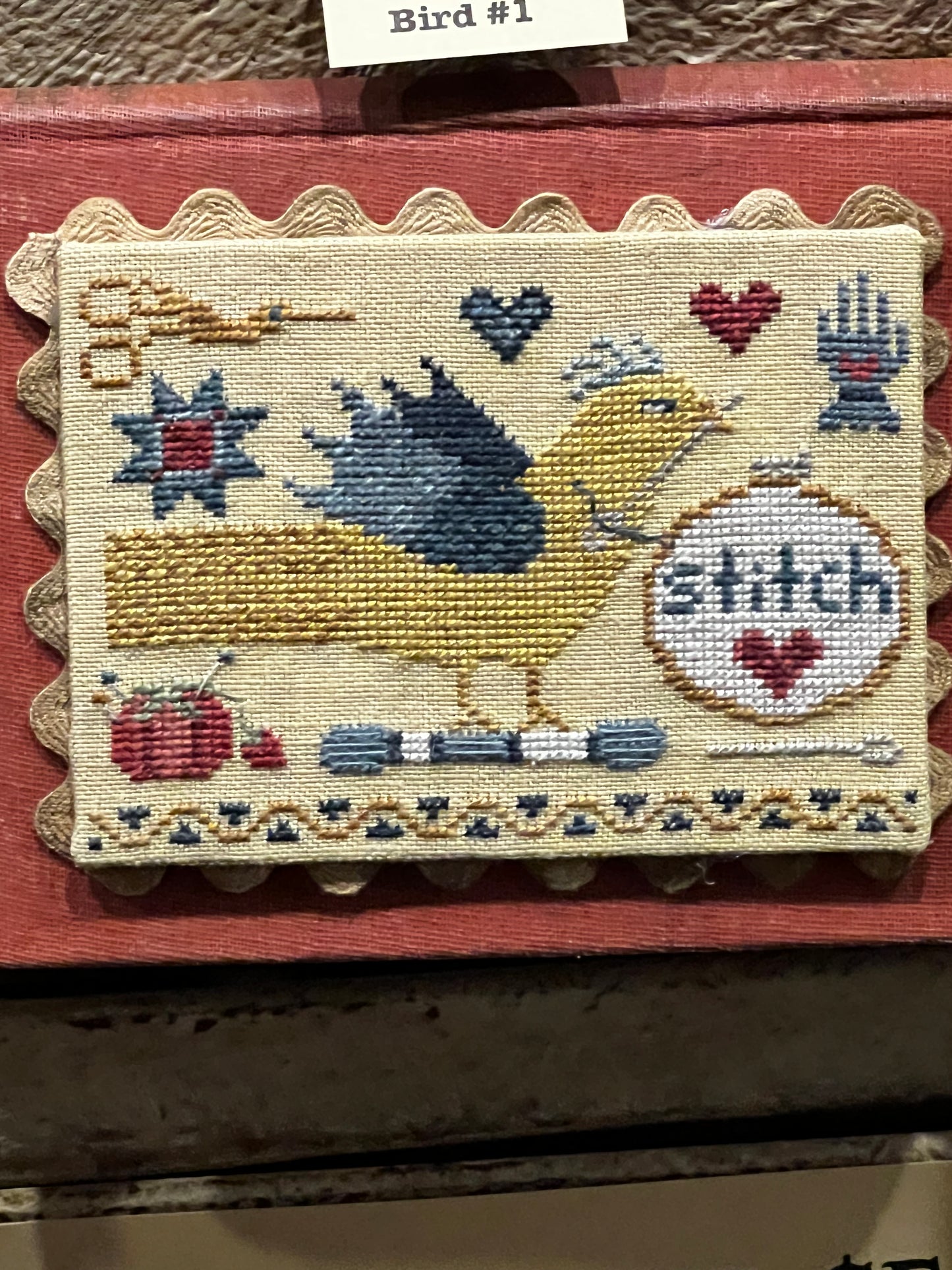 Pattern, CS, STITCHY BIRD