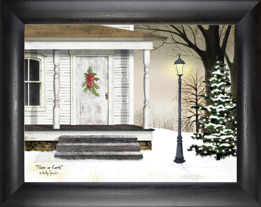 Framed Art, 12X16, PEACE ON EARTH