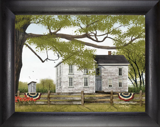 Framed Art, 12x16, SWEET SUMMERTIME HOUSE