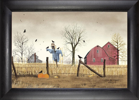 Framed Art, 12x18, AFTER THE HARVEST