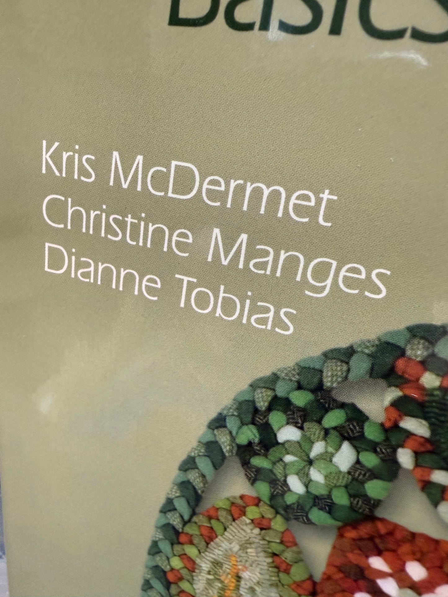 Book, Hardcover, COMBINING RUG HOOKING & BRAIDING