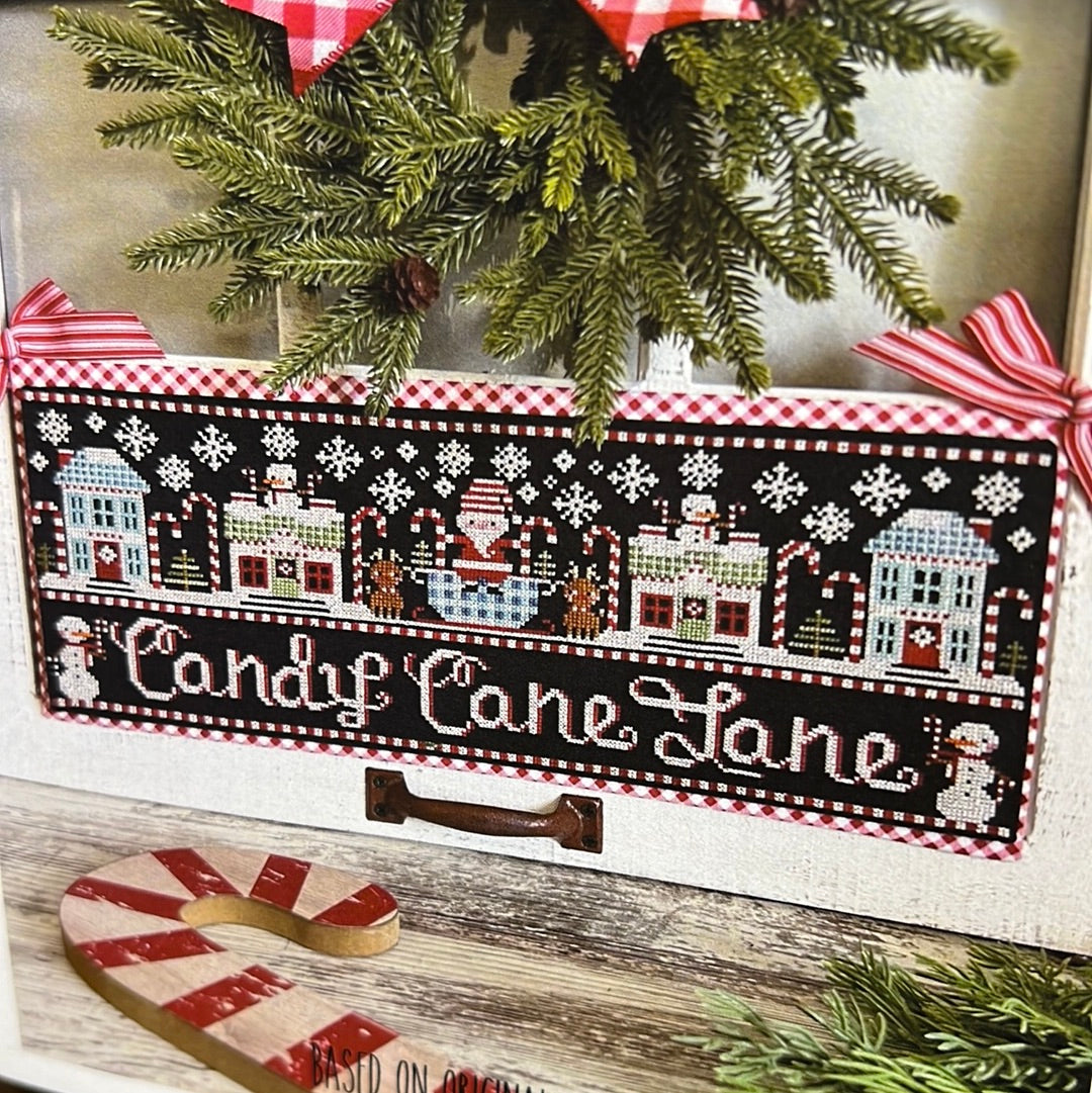 Pattern, CS, SANTA'S CANDY CANE LANE