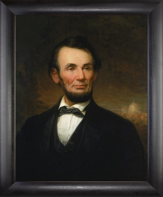 Framed Art, 16x20, ABRAHAM LINCOLN