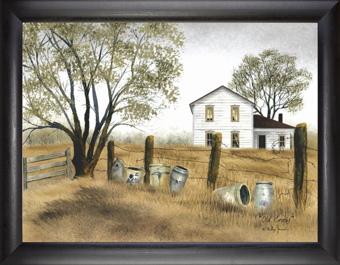 Framed Art, OLD CROCKS