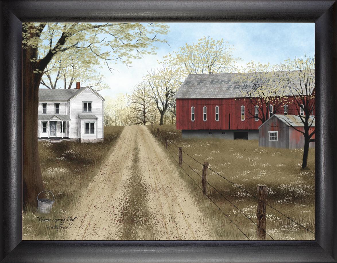 Framed Art, 8x10, WARM SPRING DAY