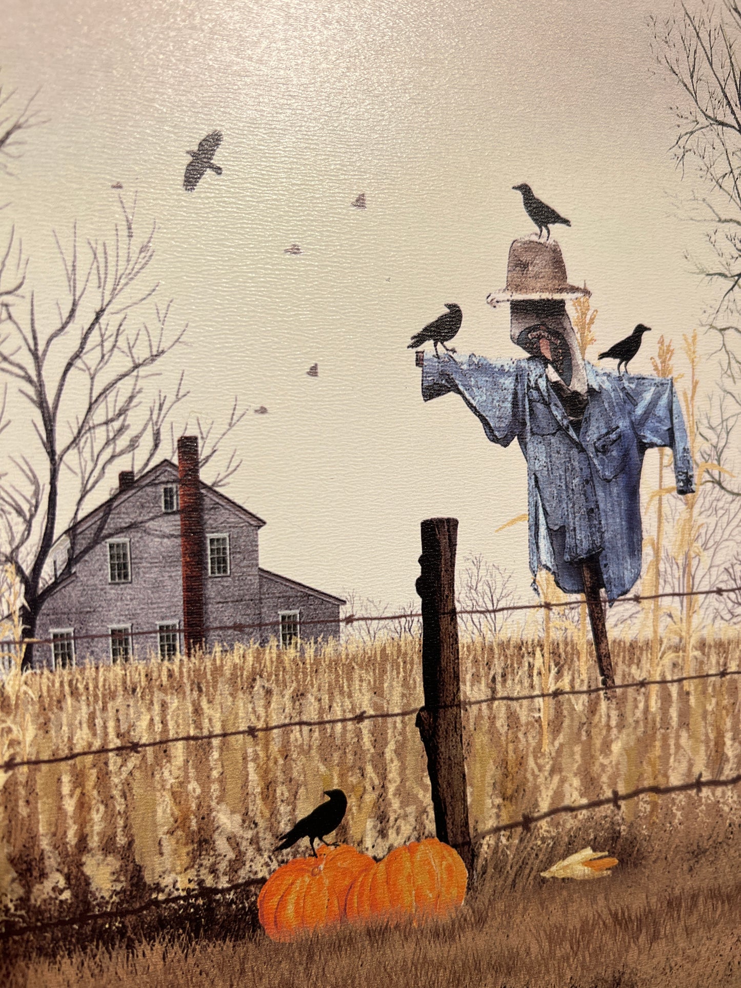 Framed Art, 12x18, AFTER THE HARVEST