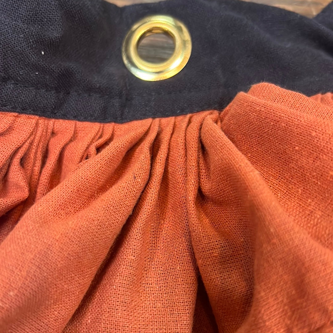 Bunting, 37”, Pumpkin/Black
