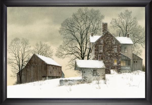 Framed Art, 12x18, THE SEASONS-WINTER