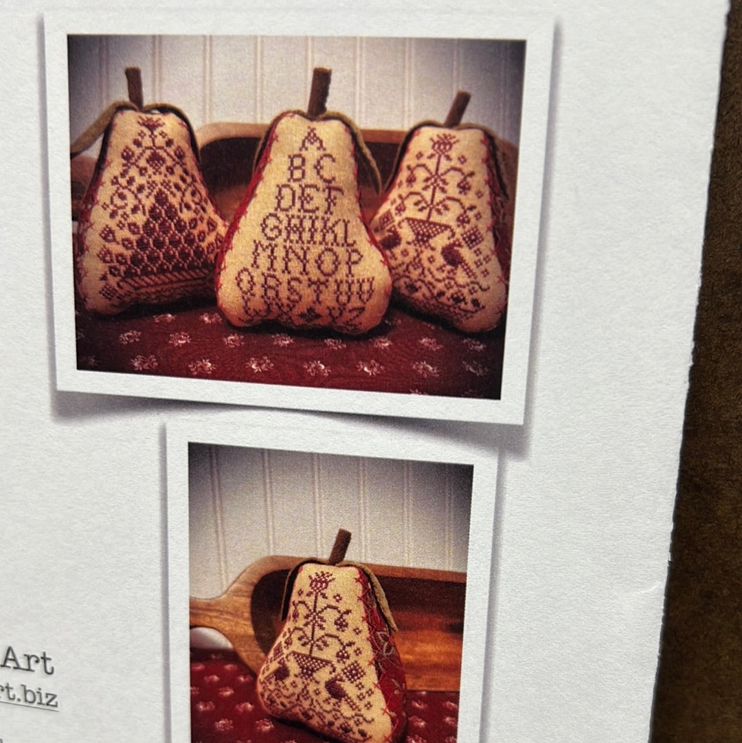 Pattern, CS, REDWORK PEARS