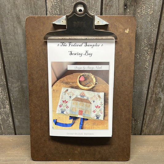 Pattern, CS, THE FEDERAL SAMPLER SEWING BAG