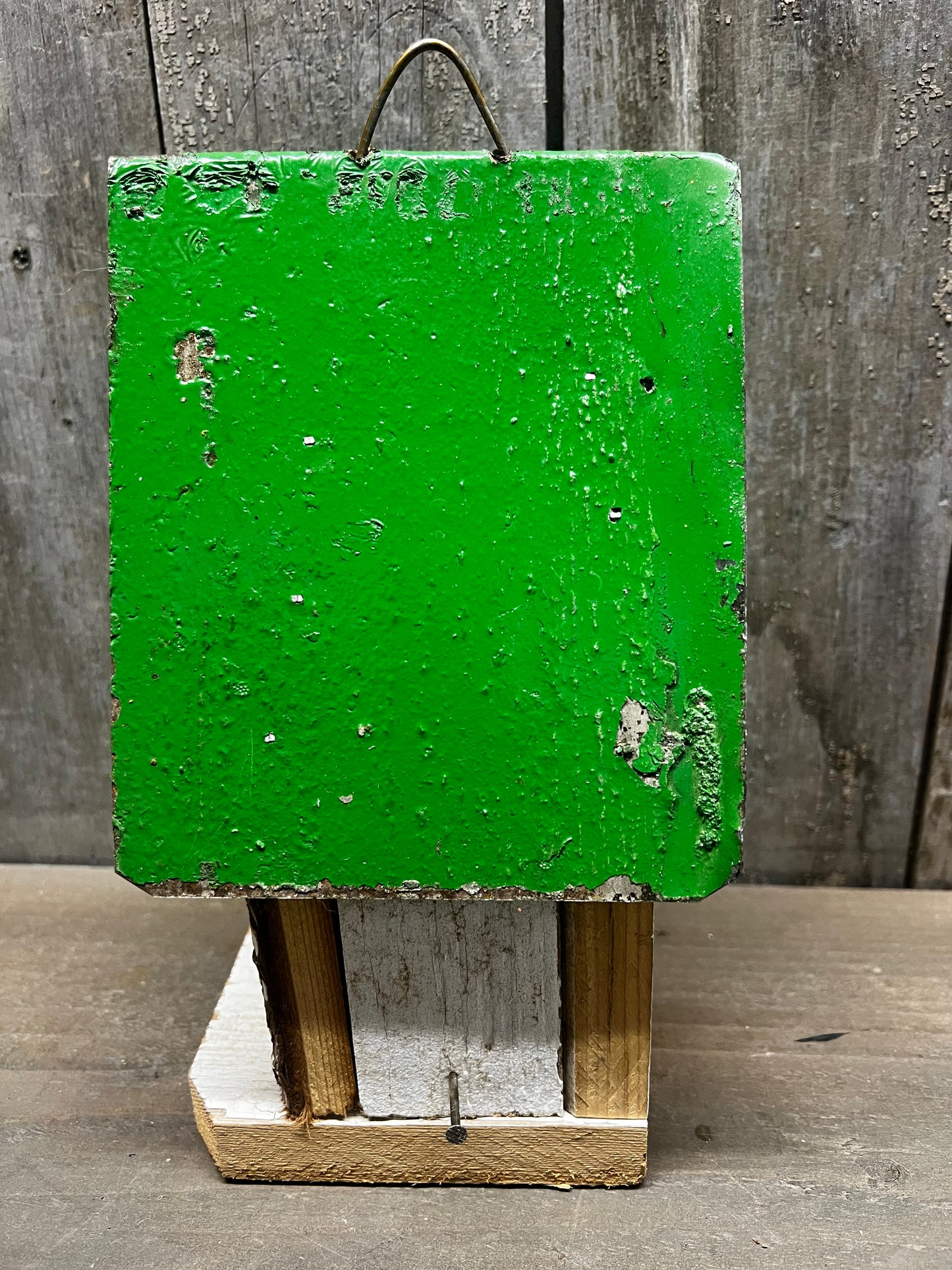 Birdhouse, Reclaimed, 9" GREEN ROOF