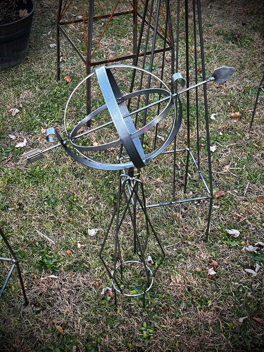 Garden Art, 3', ARMILLARY ON STAND