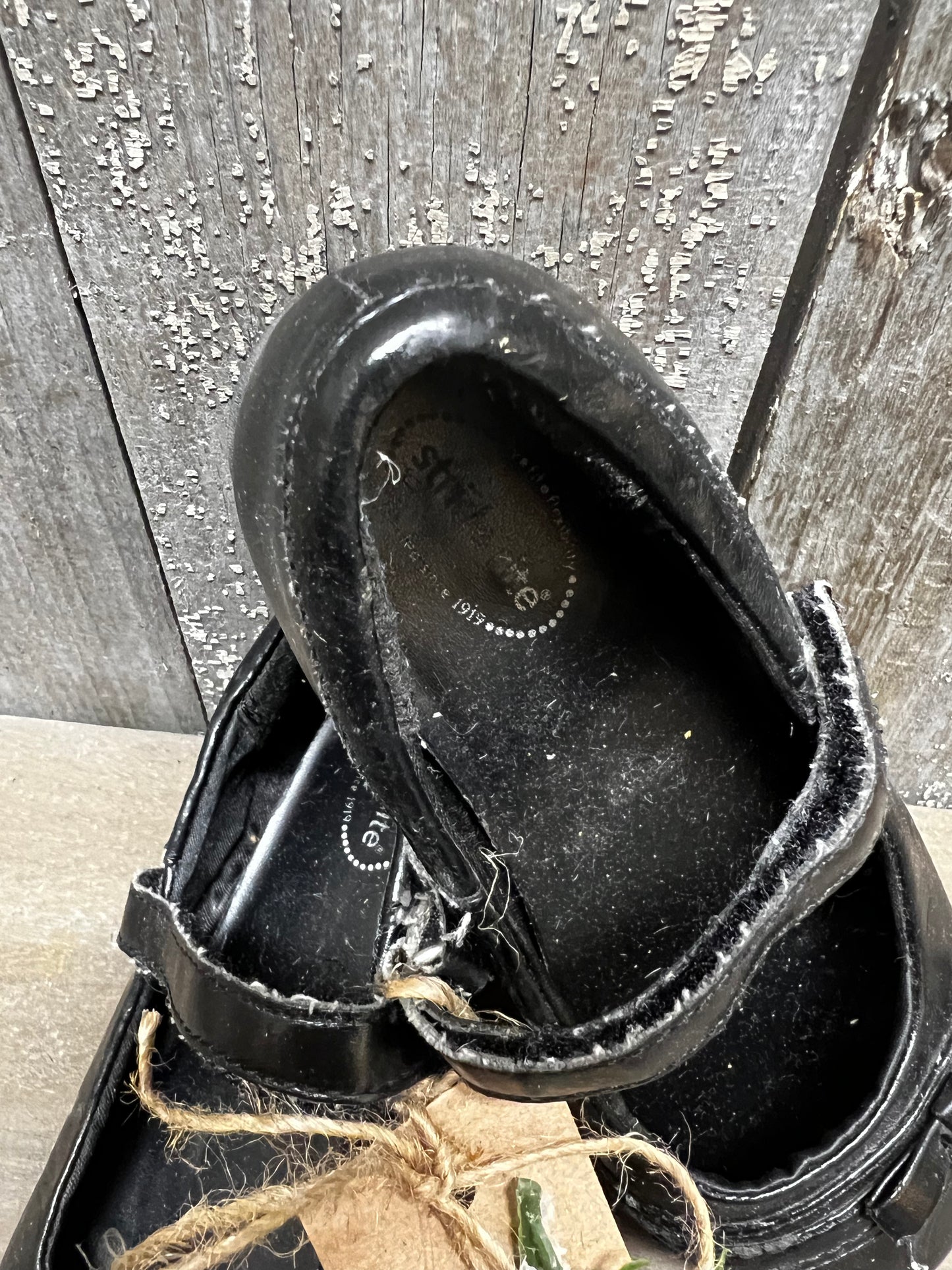 Shoes, BLACK W/ CANDY CANE