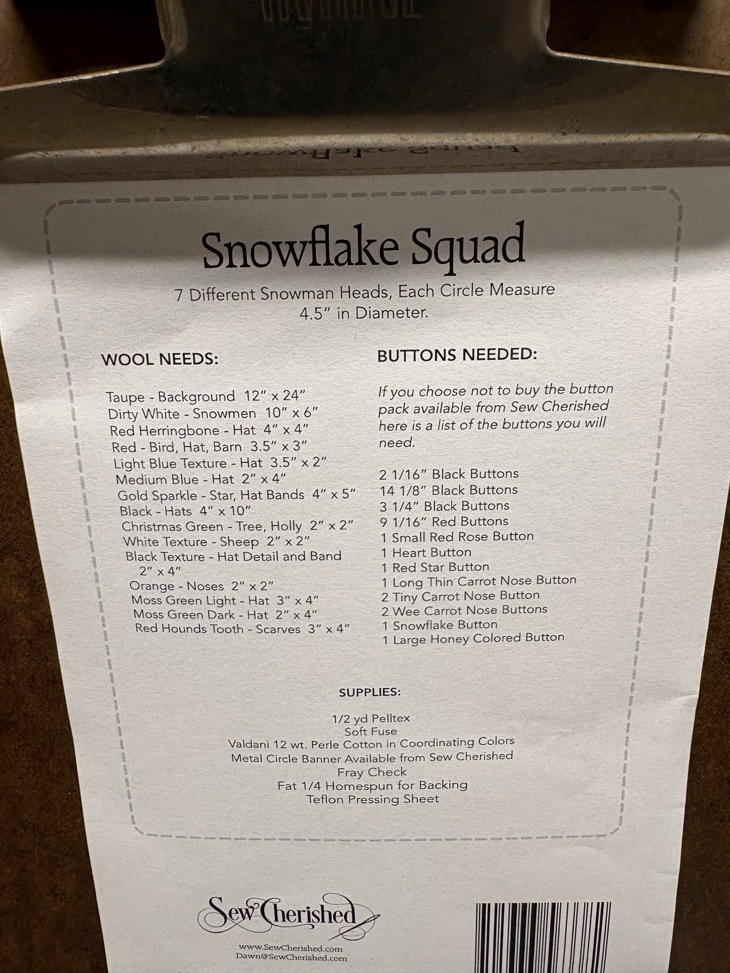 Pattern, WA, SNOWFLAKE SQUAD