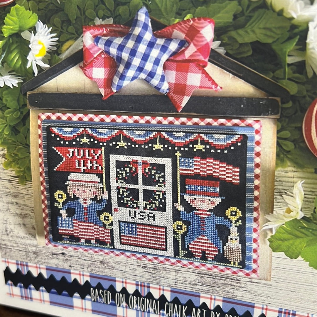 Pattern, CS, aDOORables-PATRIOTIC PAIR