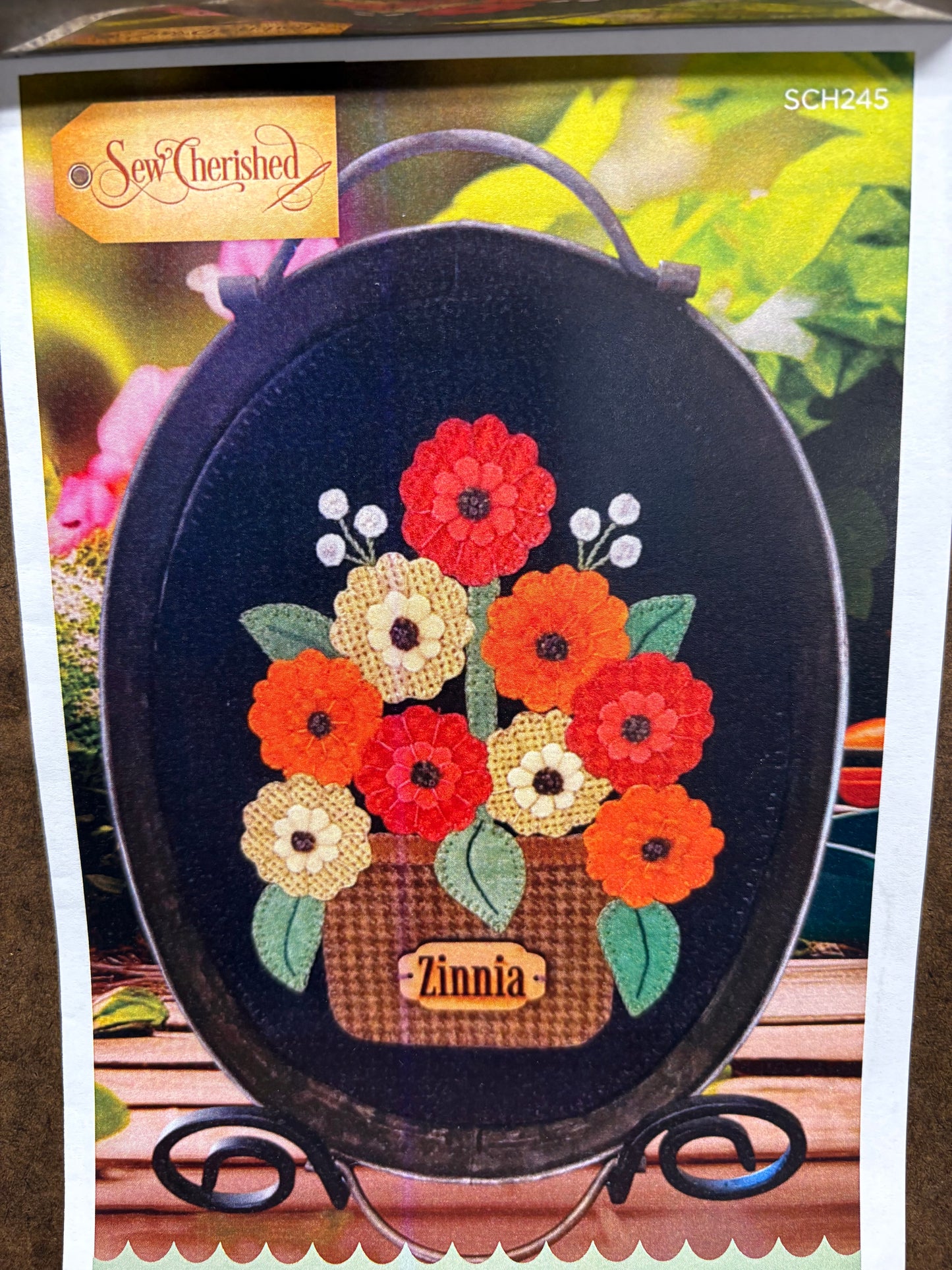 Pattern, WA, Zinnia