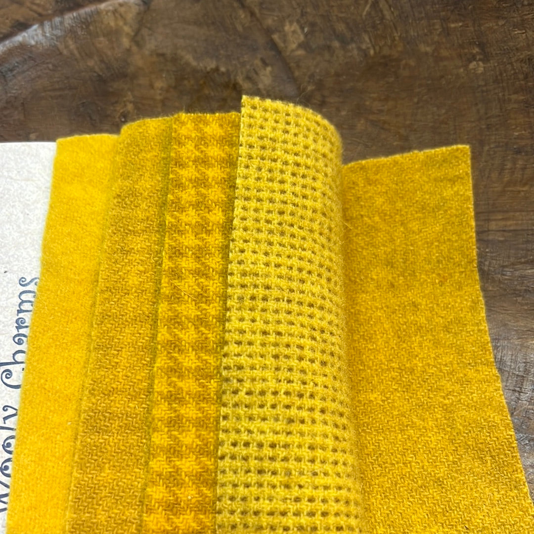 Wooly Charm Pack, GOLDENROD