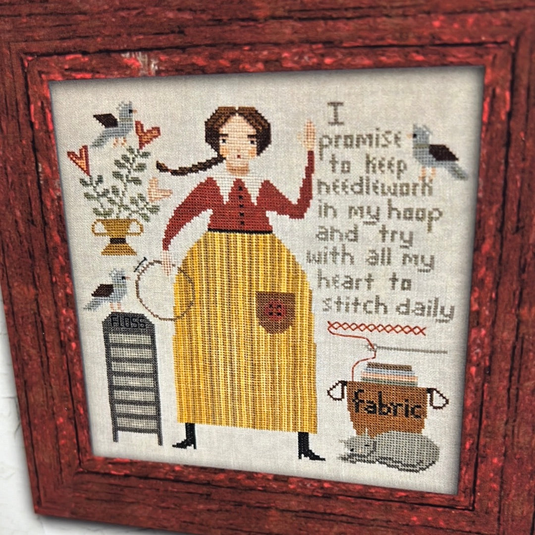 Pattern, CS, NEEDLEWORKER’S OATH