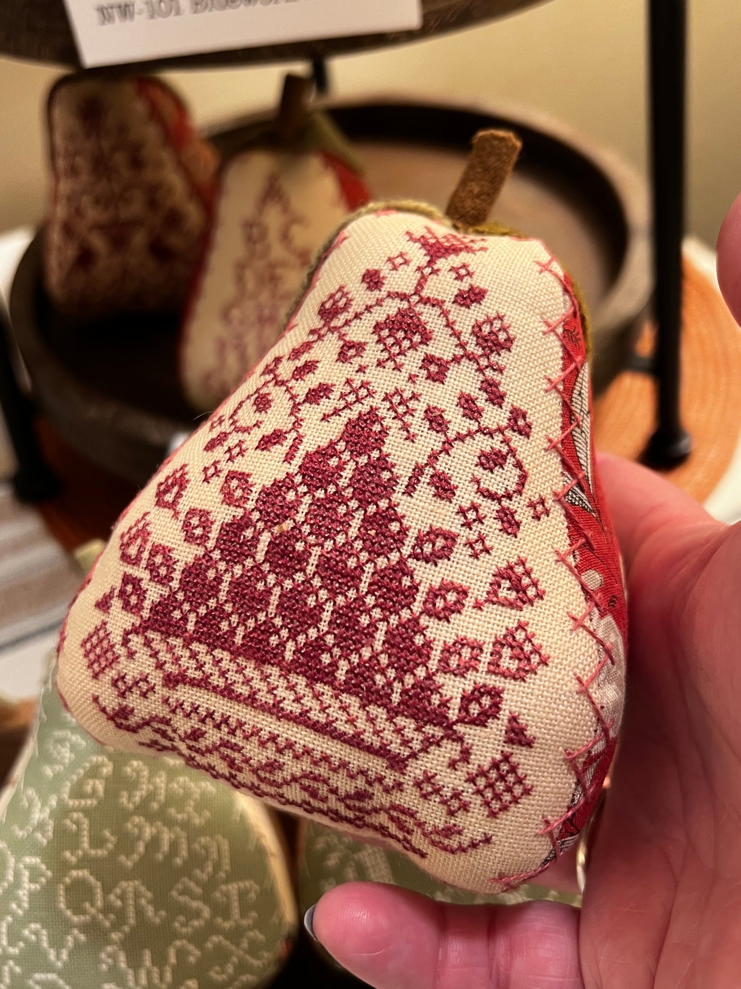 Pattern, CS, REDWORK PEARS