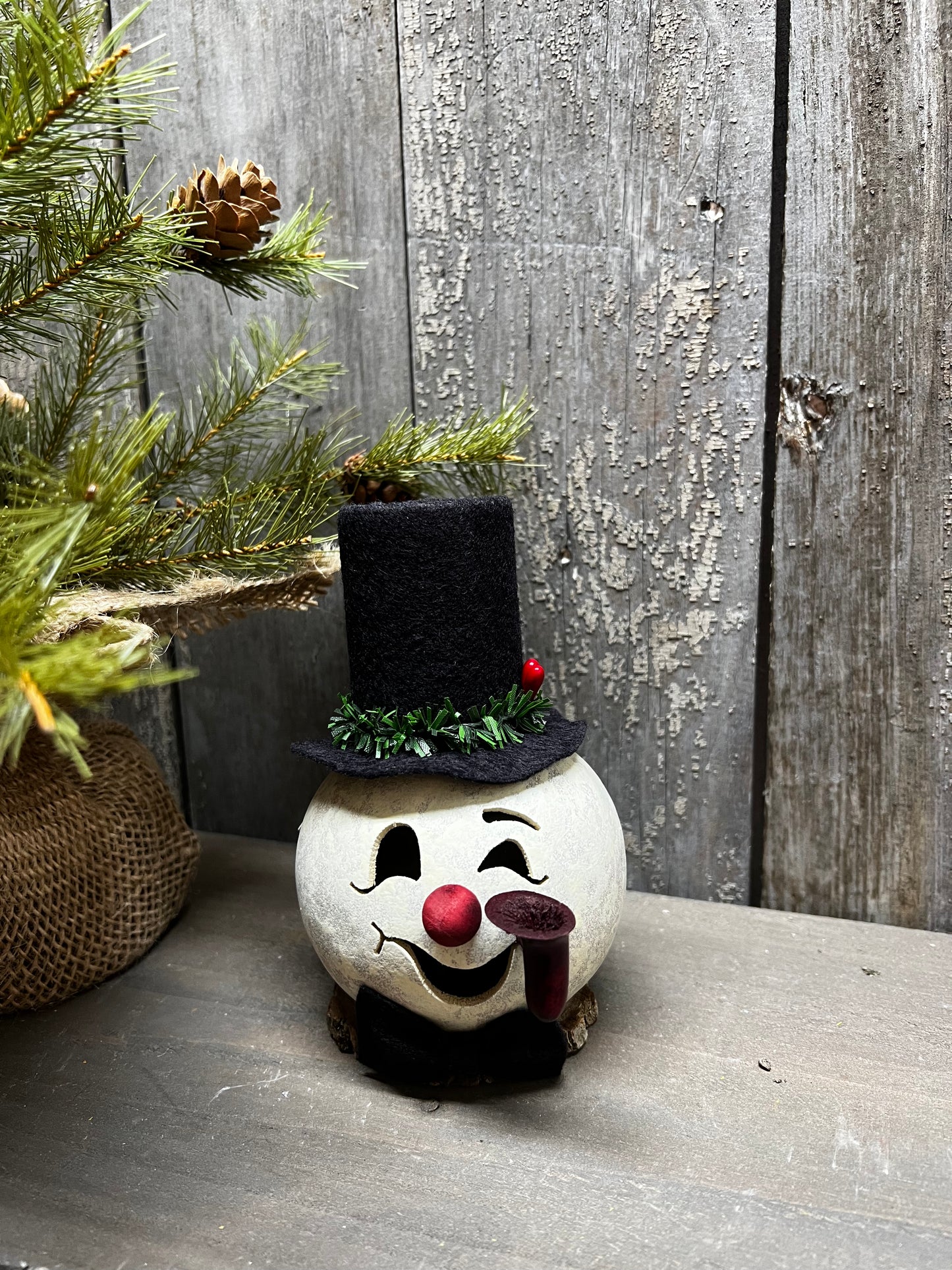 Snowman Head, Miniature, CLYDE