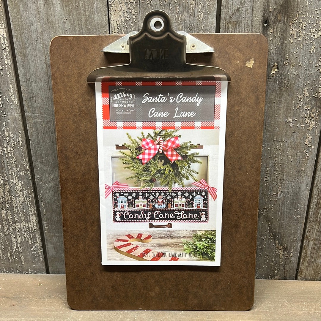 Pattern, CS, SANTA'S CANDY CANE LANE