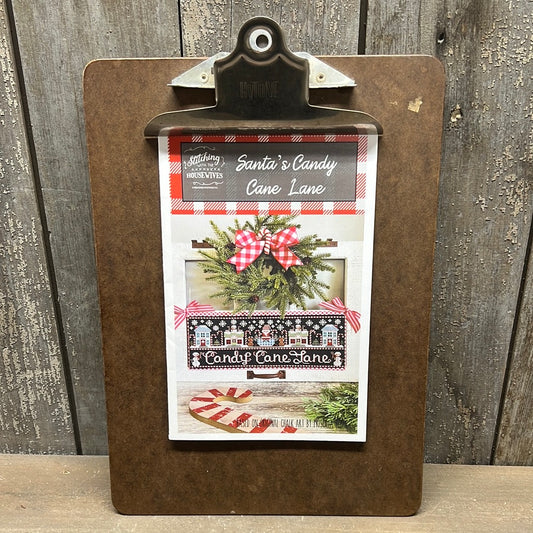 Pattern, CS, SANTA'S CANDY CANE LANE