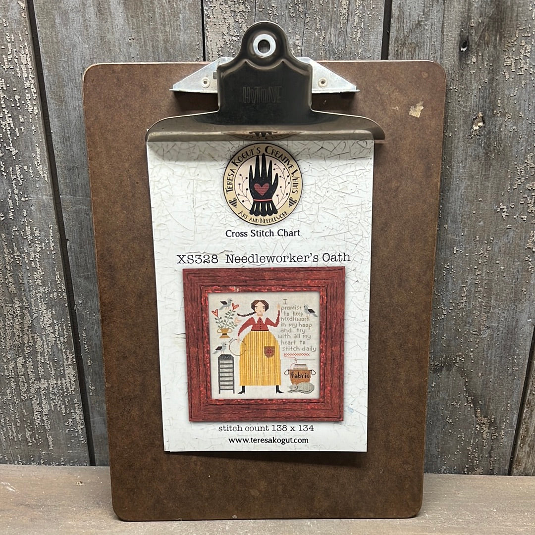 Pattern, CS, NEEDLEWORKER’S OATH