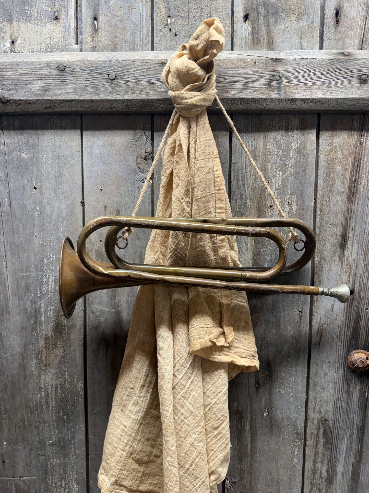 BUGLE W/ MOUTHPIECE, As Found