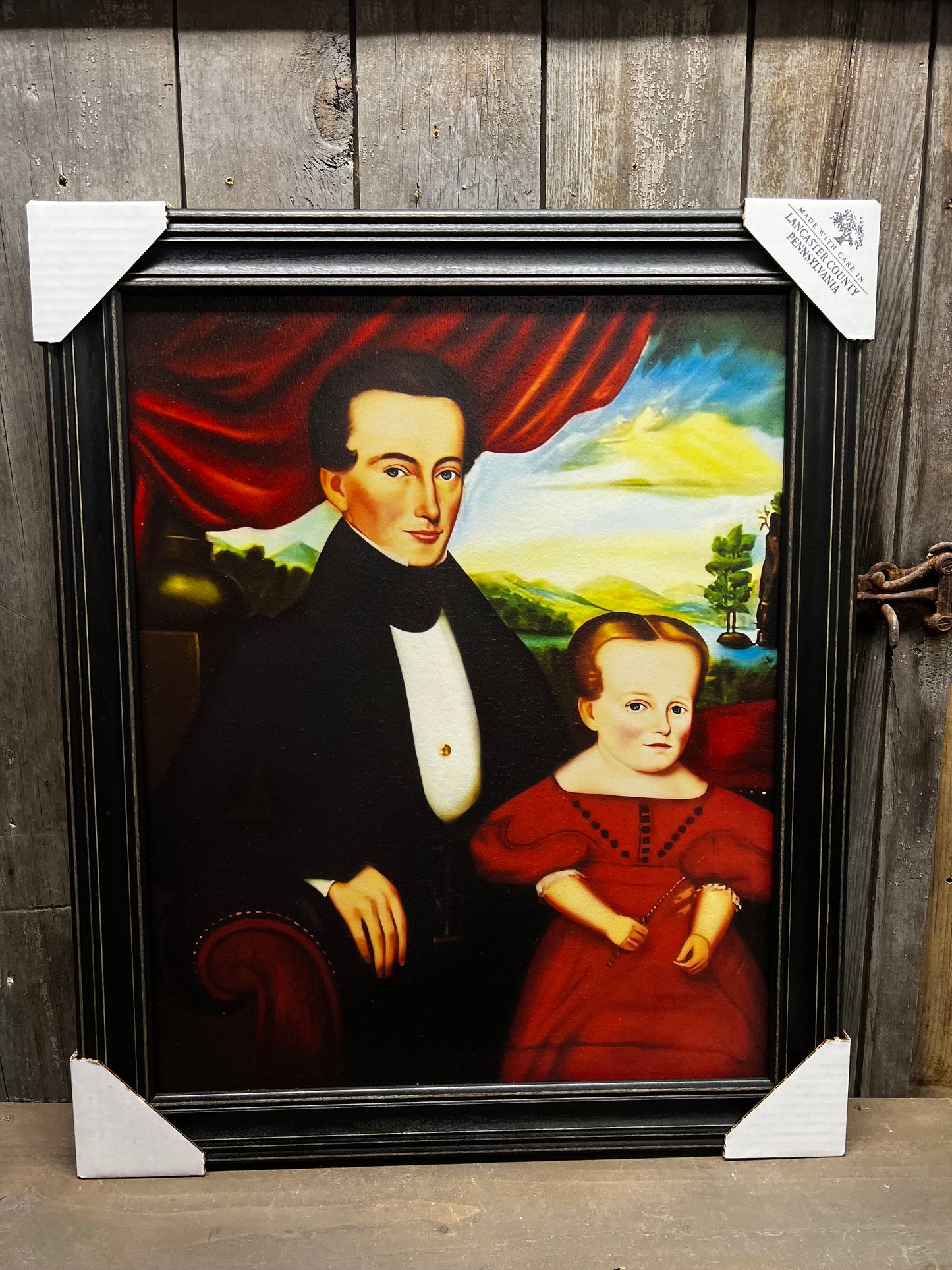 Framed Art, 16x20, MR. MINER & SON