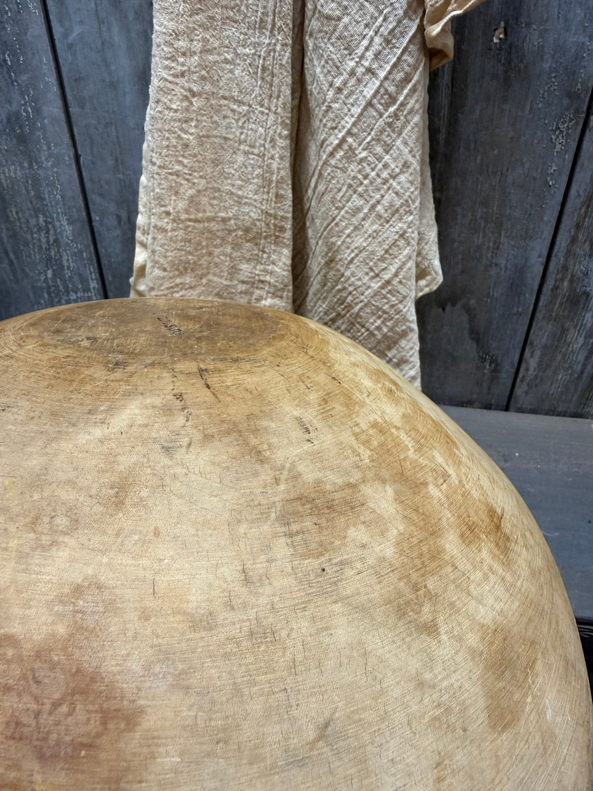 WOODEN BOWL, 15.75", Munising