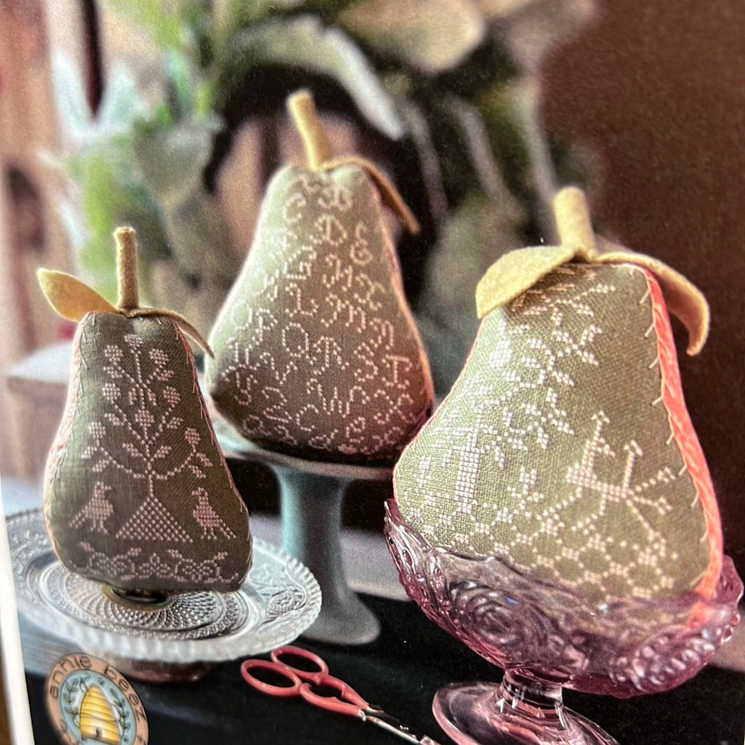 Pattern, CS, SPRING GREEN PEARS