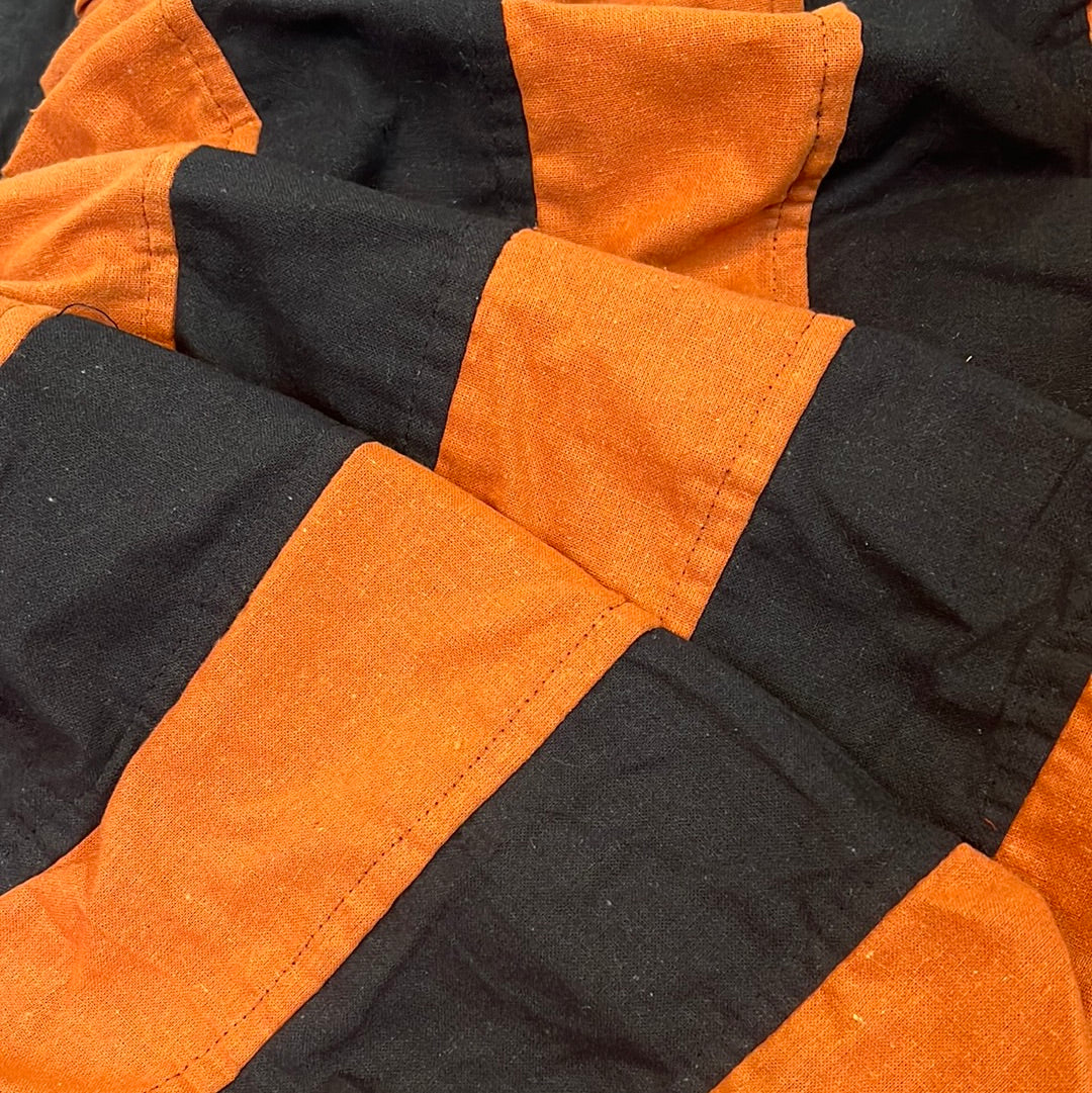 Bunting, 37”, Pumpkin/Black