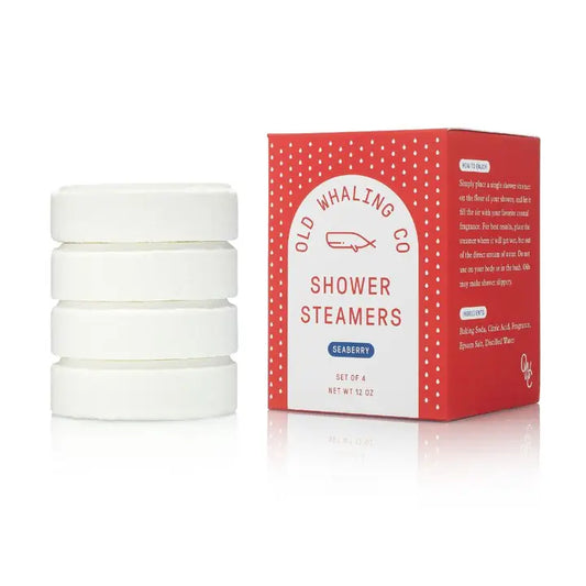 Shower Steamer, 4 Pack, SEABERRY