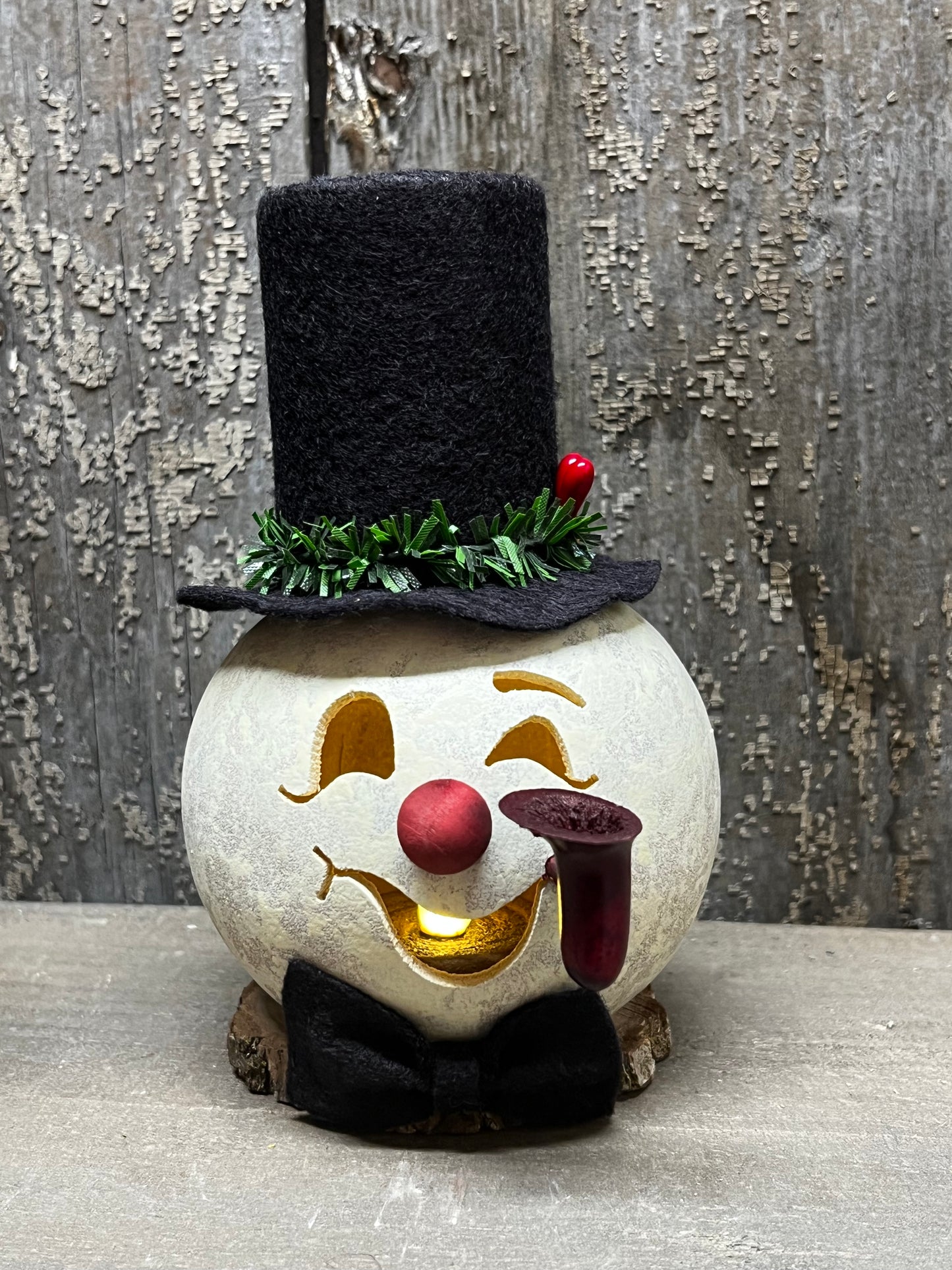 Snowman Head, Miniature, CLYDE