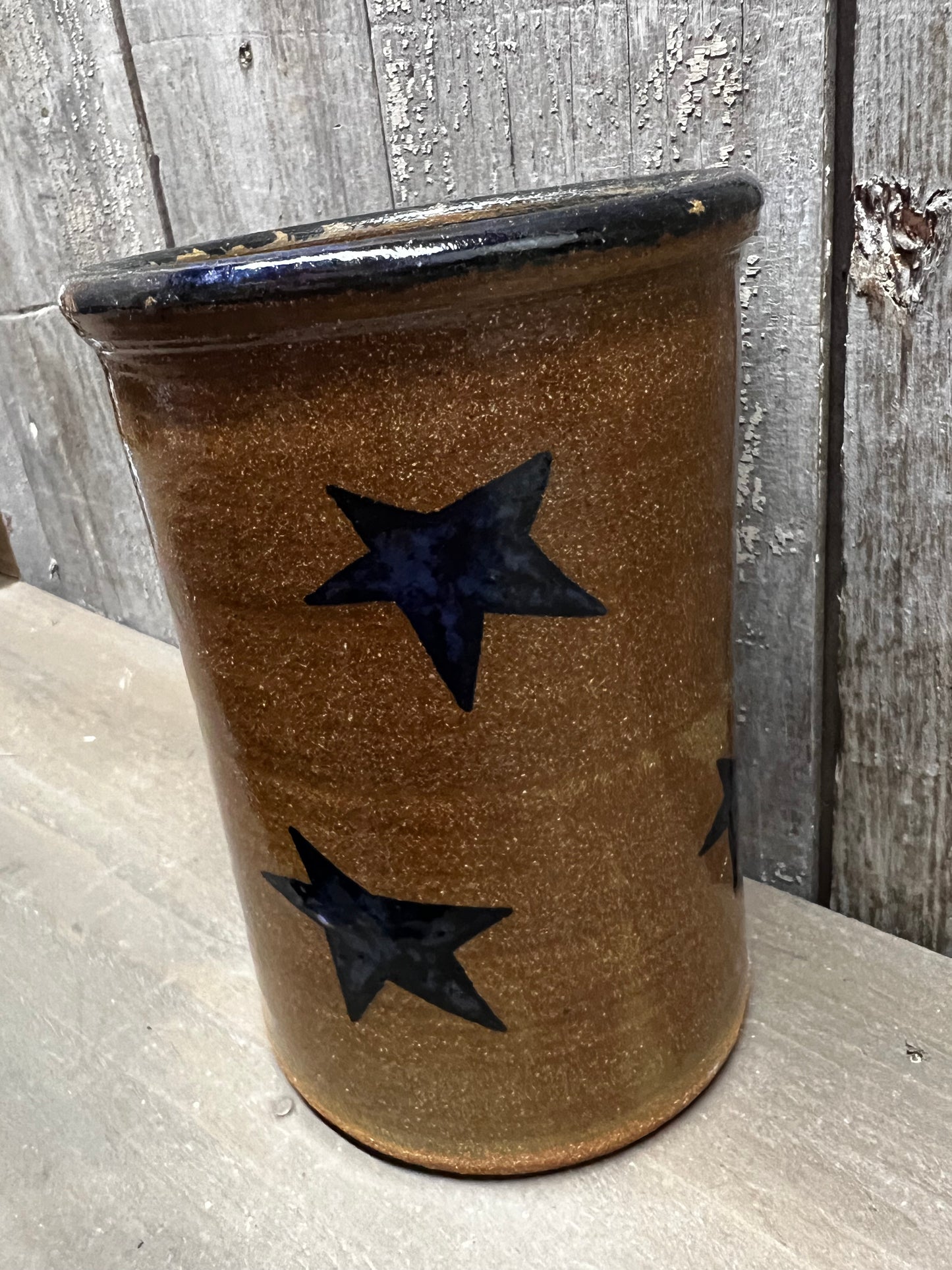 Spoon Crock, X Large, STARS
