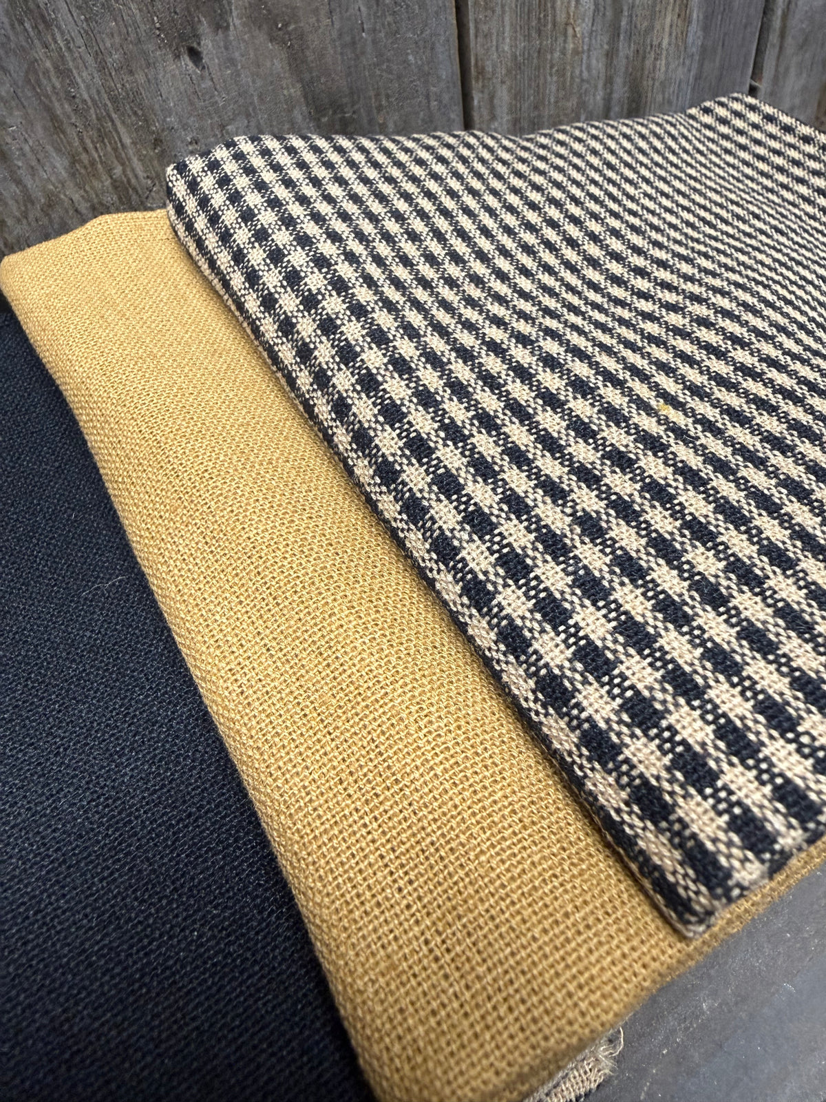 BUNDLE, Homespun Fabric, Assorted