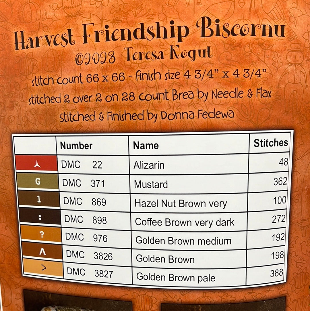 Pattern, CS, HARVEST FRIENDSHIP