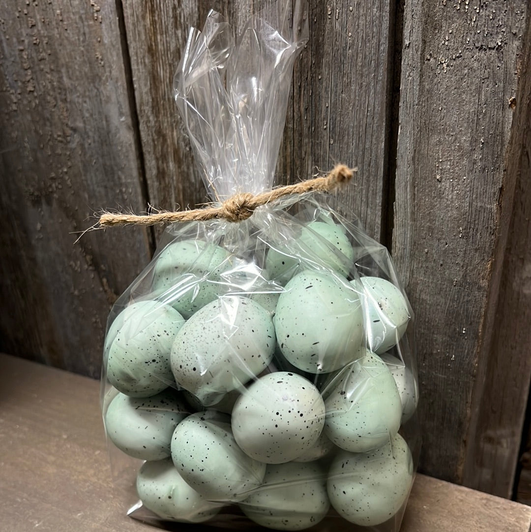 Eggs, Foam, 24 PC. GREEN