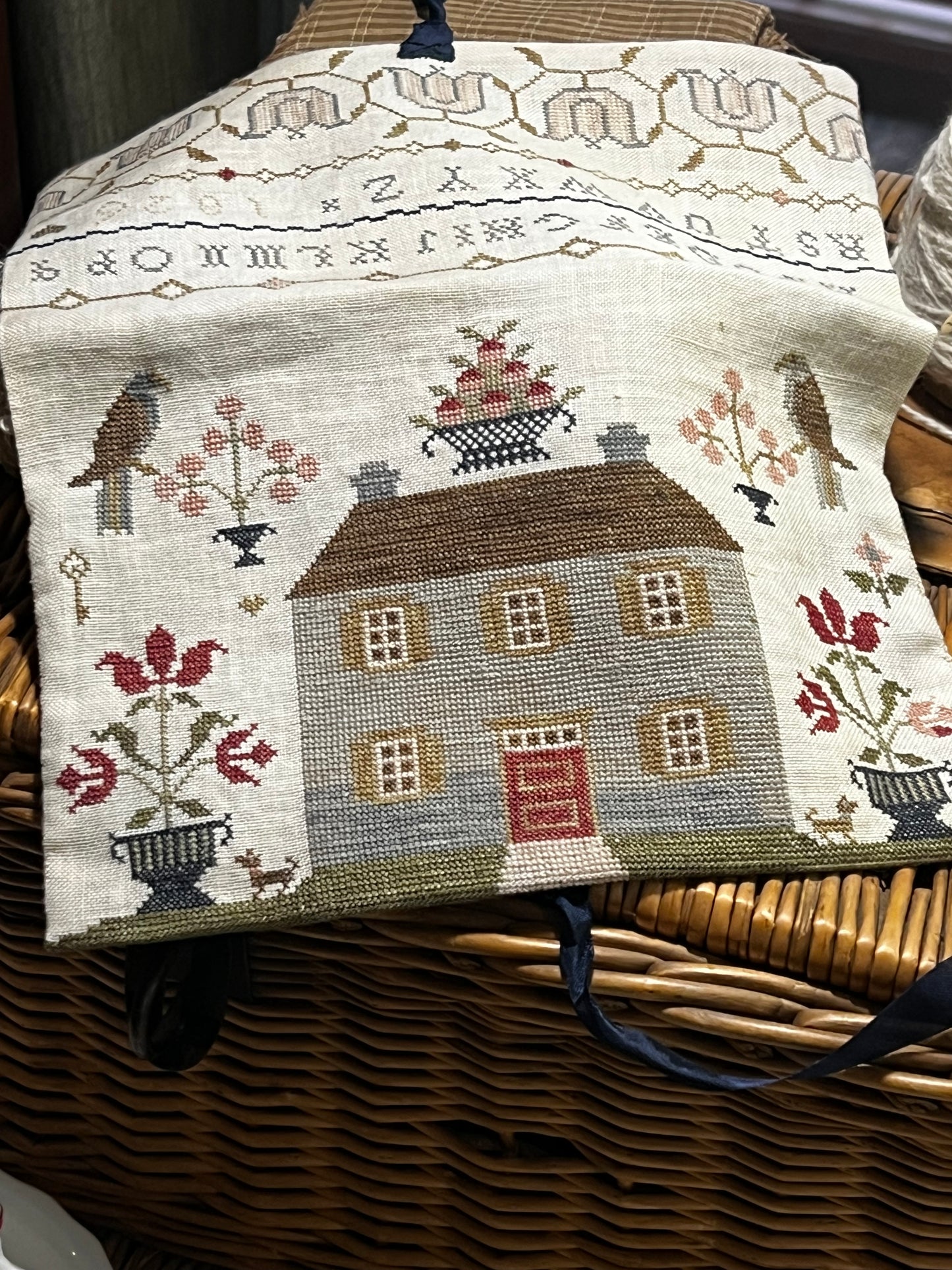 Pattern, CS, THE FEDERAL SAMPLER SEWING BAG