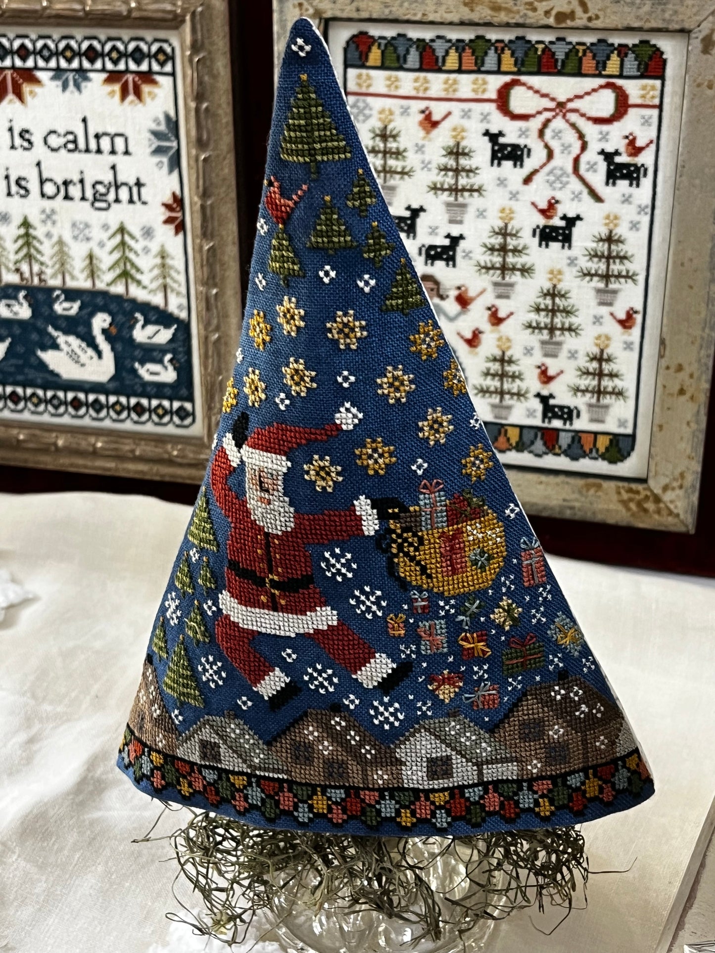Pattern, CS, TENTH DAY OF CHRISTMAS SAMPLER & TREE