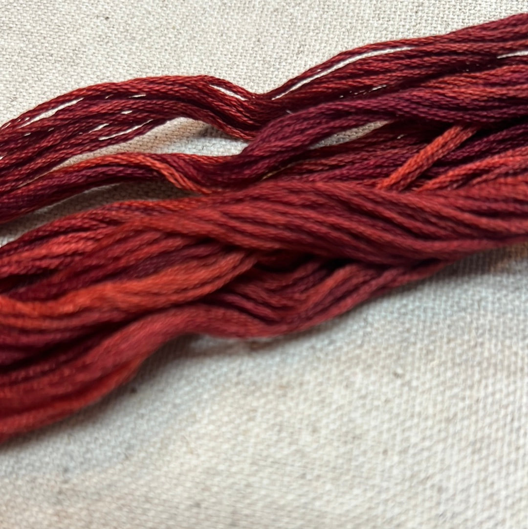 COUNTRY REDWOOD, 0511, Sampler Threads