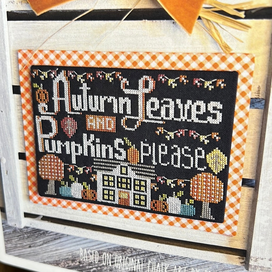 Pattern, CS, PUMPKIN PLEASE