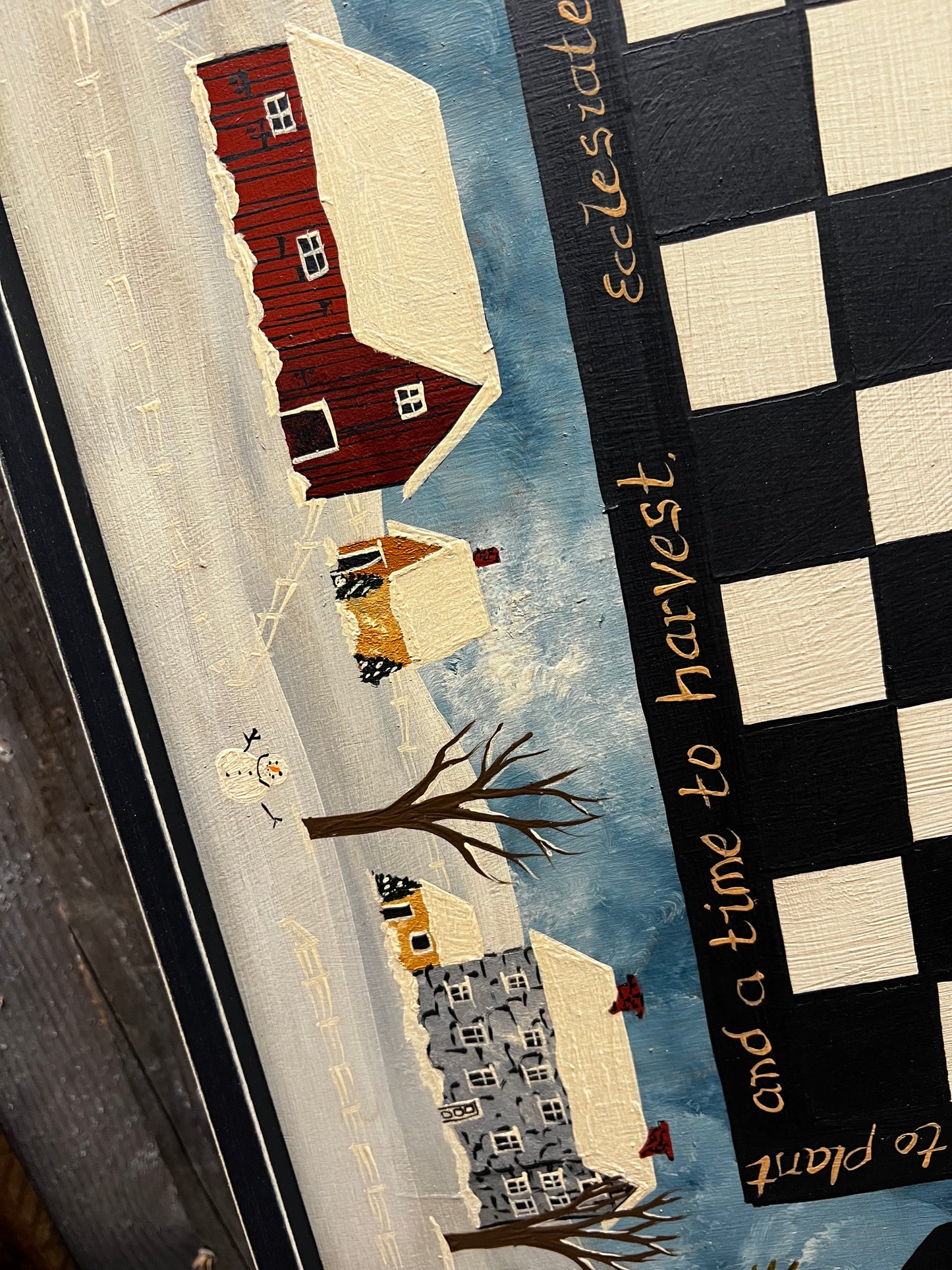 Game Board, 17.5", CHECKERS, FOUR SEASONS