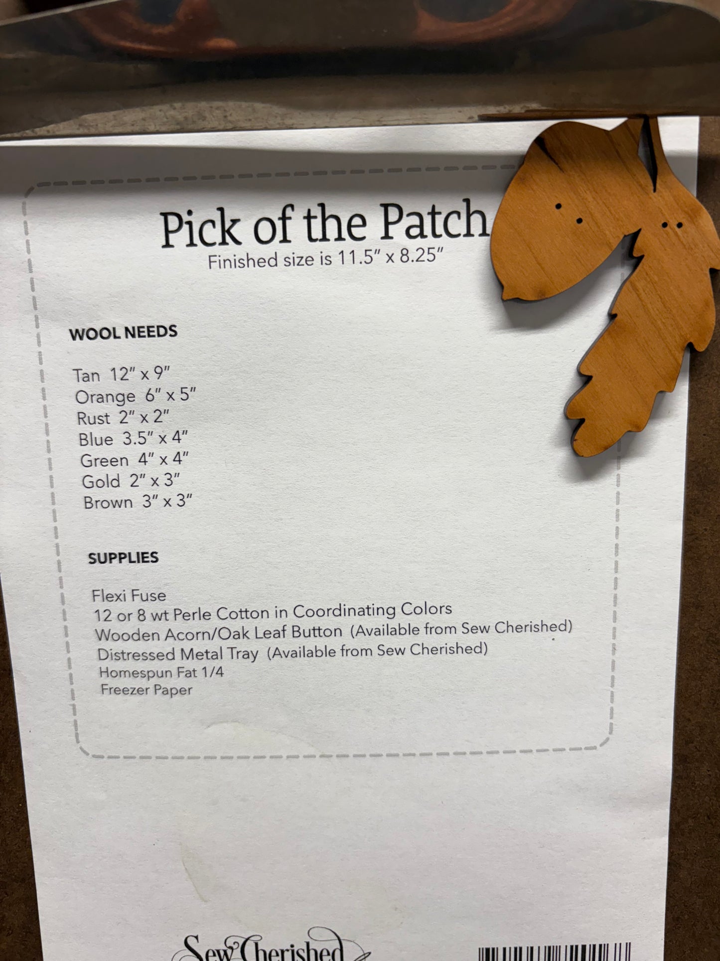 Pattern, WA, PICK OF THE PATCH