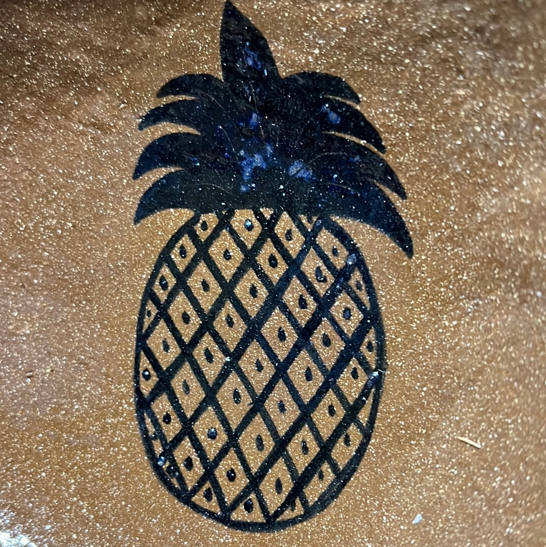 Drape Plate, Medium, PINEAPPLE