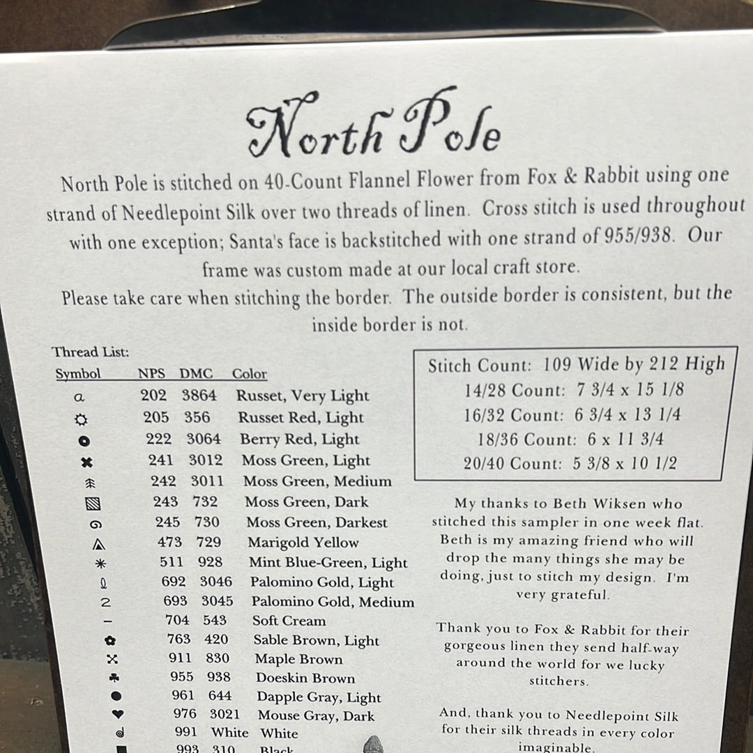Pattern, CS, NORTH POLE