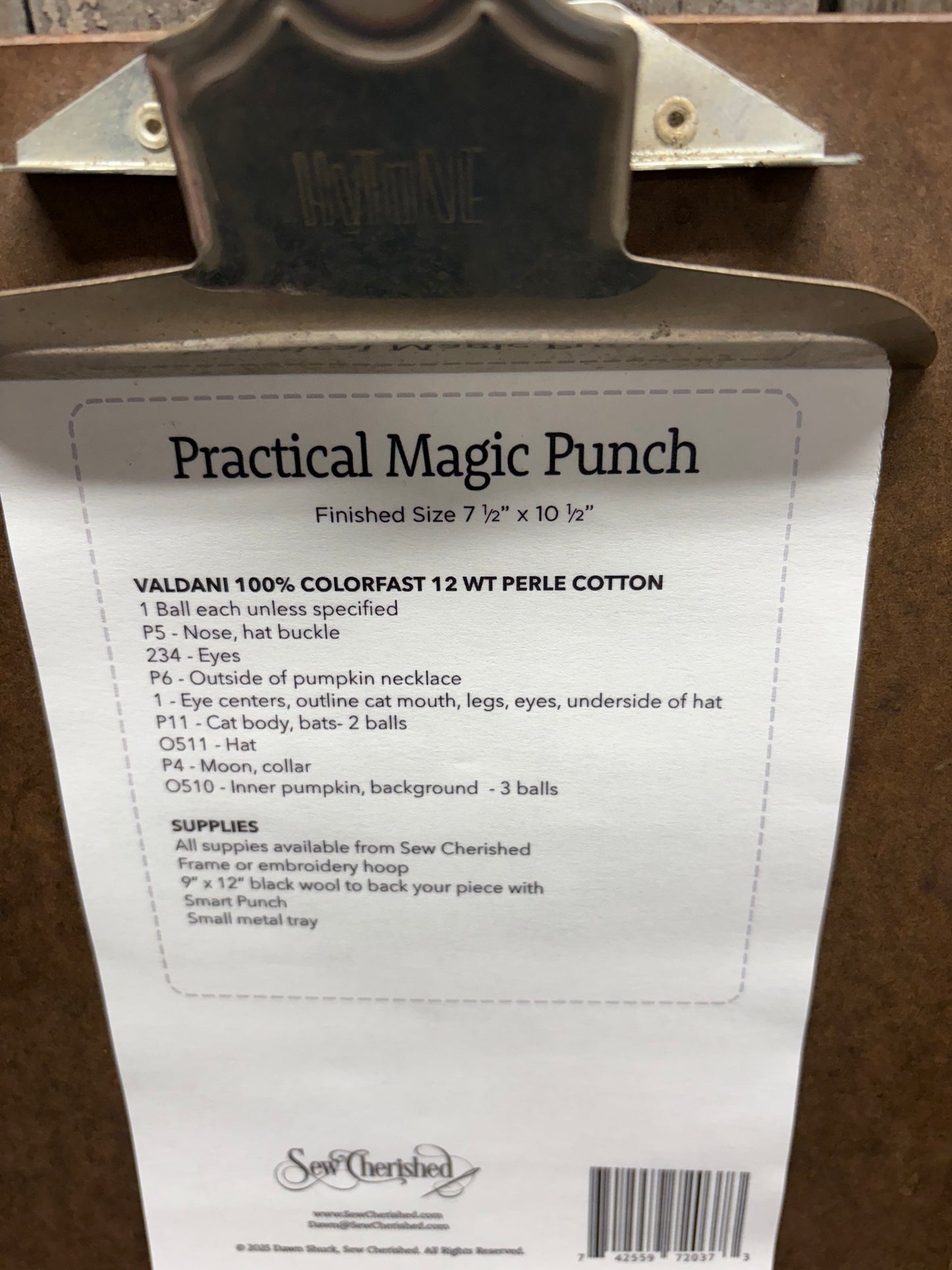 Pattern, PN, PRACTICAL MAGIC PUNCH
