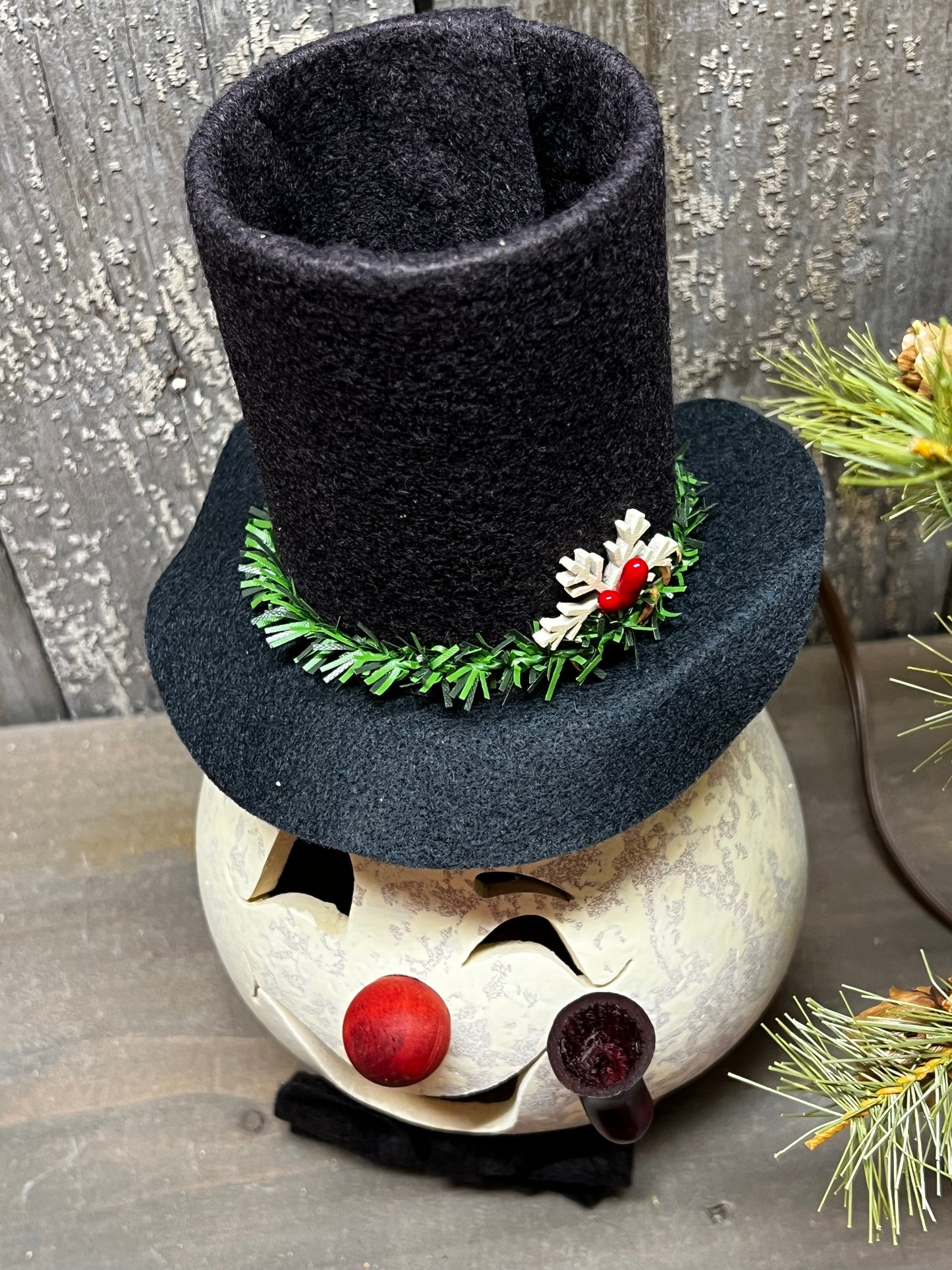 Snowman Head, Luminary, Small, CLYDE